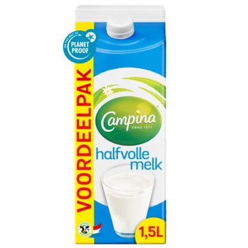 Campina Halfvolle Melk 1, 5L