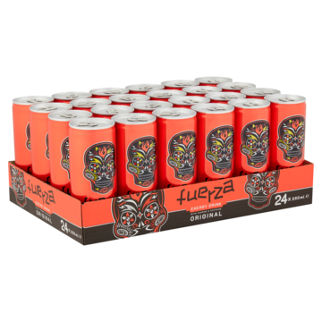 Fuerza Energy Drink met Taurine & Cafeïne Original 24 x 250ml