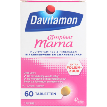 Davitamon - Compleet mama tabletten, 60 stuks