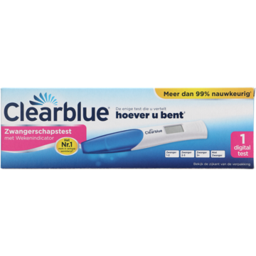 Clearblue - Zwangerschapstest met Wekenindicator