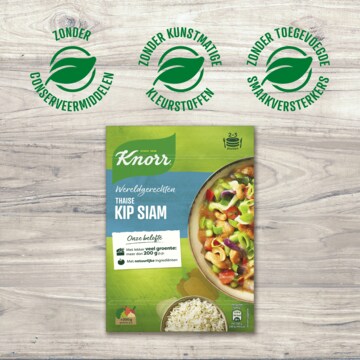 Knorr Wereldgerechten Maaltijdpakket Thaise Kip Siam 300g