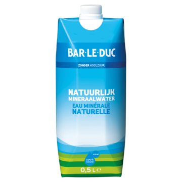 Bar-le-Duc Natuurlijk Mineraalwater pak 0, 5L