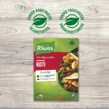 Knorr Wereldgerechten Maaltijdpakket Surinaamse Roti 230g