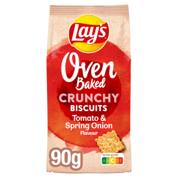 Lay's Oven Biscuits Tomaat & Onion 90gr