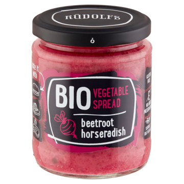Bio Vegetable Spread Beetroot Horseradish 235g