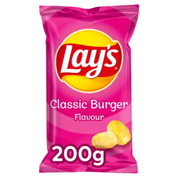Lay's Classic Burger Chips 200gr