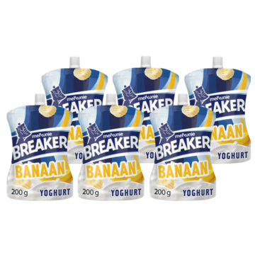 Melkunie Breaker Banaan Yoghurt 6 x 200g