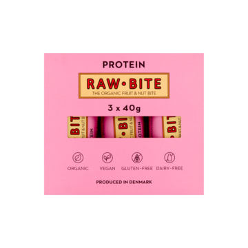 Rawbite Protein 3 x 40g