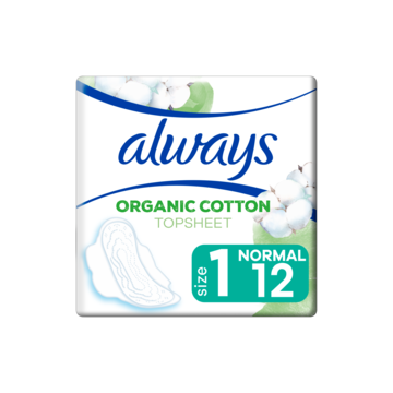 Always Cotton Protection Ultra Normal (Maat 1) Maandverband Met Vleugels 12 Stuks