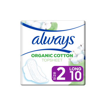 Always Cotton Protection Ultra Long (Maat 2) Maandverband Met Vleugels 10 Stuks