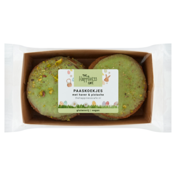 Happiness Café Paaskoekjes met Haver & Pistache 120g