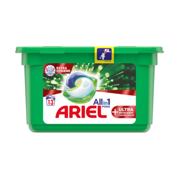 Ariel All-in-1 Pods + Effect Oxi-vlekverwijderaars Wasmiddelcapsules, 13 Wasbeurten