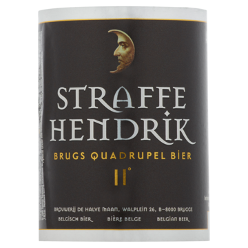 Straffe Hendrik Brugs Quadrupel Bier II° Fles 33cl