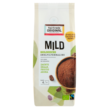 Fairtrade Original Mild Biologische Snelfiltermaling 250g