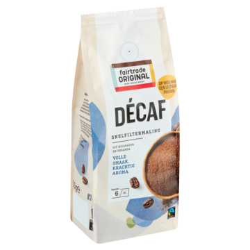 Fairtrade Orginal Décaf Snelfiltermaling 250g