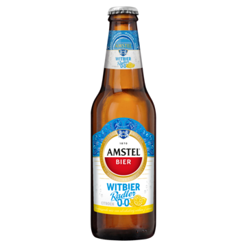 Amstel Witbier Radler 0.0 Bier Fles 300ml bij Jumbo