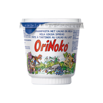 OriNoko boterhampasta met cacao en melk 350g