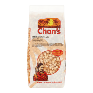 Chan's Popcorn Mais 500g