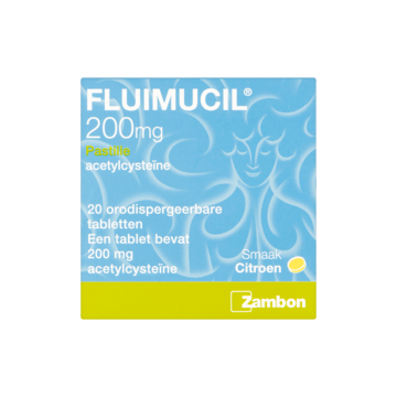 Fluimucil 200 mg Pastille Citroen 20 Stuks