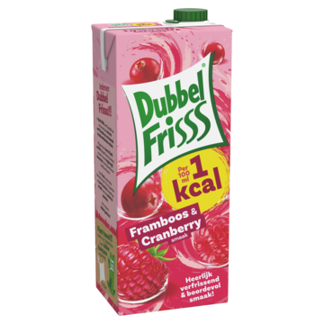 DubbelFrisss 1kcal Framboos Cranberry 1, 5L