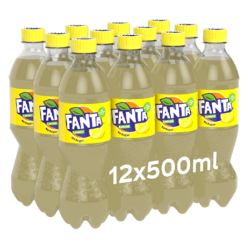 Fanta Lemon No Sugar 12 x 500ml