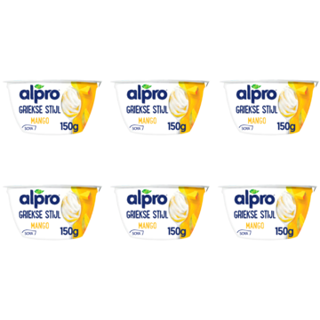Alpro Greek Style Mango 6 x 150g