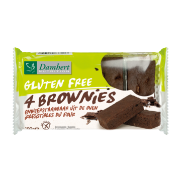 Damhert Nutrition Glutenvrije Brownies 200g