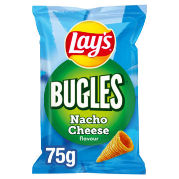 Layapos s Bugles Nacho Cheese Chips 75gr