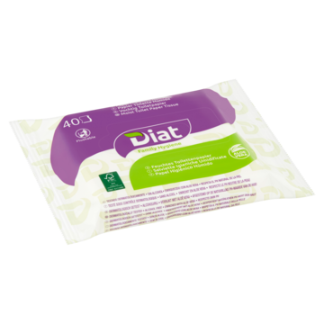 Diat Family Hygiene Vochtig Toiletpapier Aloe Vera 40 Stuks