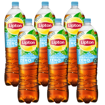Lipton Ice Tea Sparkling Zero Sugar 6 x 1, 5L