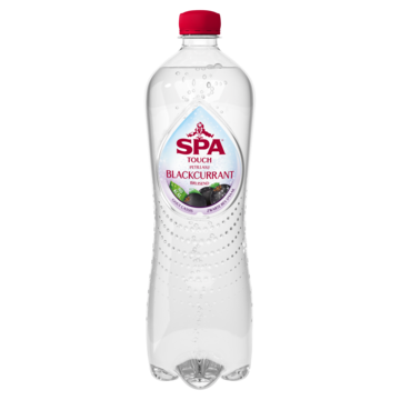 Spa Touch bruisend Blackcurrant 1L