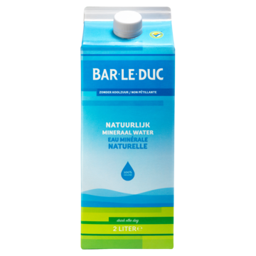 Bar-le-Duc Natuurlijk Mineraalwater zonder koolzuur 2L