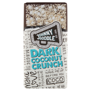 Johnny Doodle Dark Coconut Crunch 150g