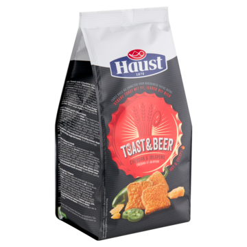Haust Toast & Beer Cheddar & Jalapeno 125g