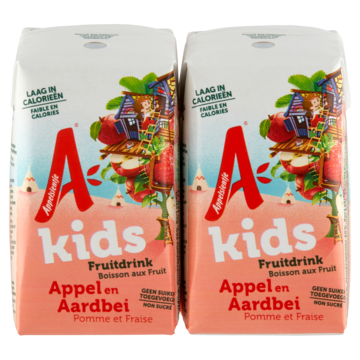 Appelsientje Kids Fruitdrink Appel en Aardbei 6 x 200ml