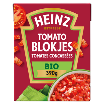 Heinz Tomatenblokjes bio 390g