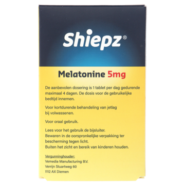 Sleepzz Melatonine 5 mg tabletten, 30 stuks