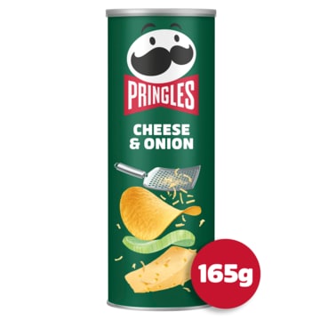 Pringles Cheese & Onion Chips 165g