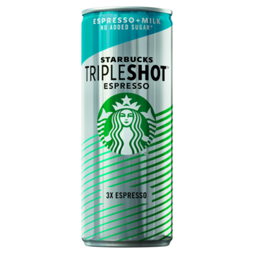 Starbucks Tripleshot Espresso Milk no Sugar 300ML