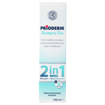 Prioderm Shampoo plus tegen luizen en neten, 100ml
