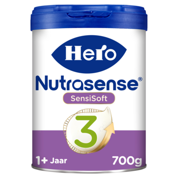 Hero Nutrasense SensiSoft Peutermelk 3 (1+jr) met Melkvet 700g