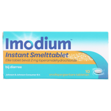 Imodium Instant smelttabletten bij diarree, 10 stuks