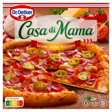 Dr. Oetker Casa di Mama pizza salami extra pikant 415g