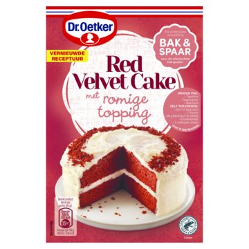 Dr. Oetker Red velvet cake mix 293g