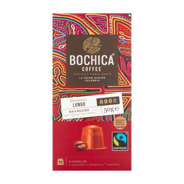 Bochica Coffee Premium Lungo 10 Stuks 50g