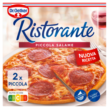 Dr. Oetker Ristorante pizza piccola salami 2-pack 280g