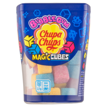 Chupa Chups Bubble Gum Magic Cubes 85g