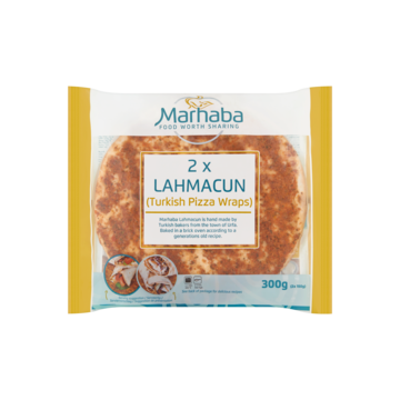 Marhaba Lahmacun Turkish Pizza Wraps 2 X 150g Bestellen Diepvries Jumbo Supermarkten