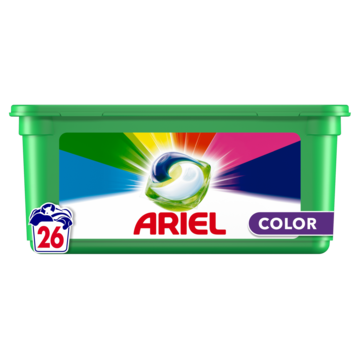 Ariel All-in-1 PODS, Vloeibaar Wasmiddel Wasmiddelcapsules kleur 26 Wasbeurten