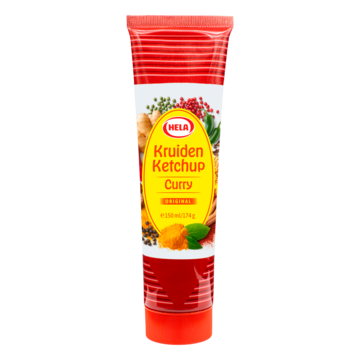Hela Kruiden Ketchup Curry Original 150ml